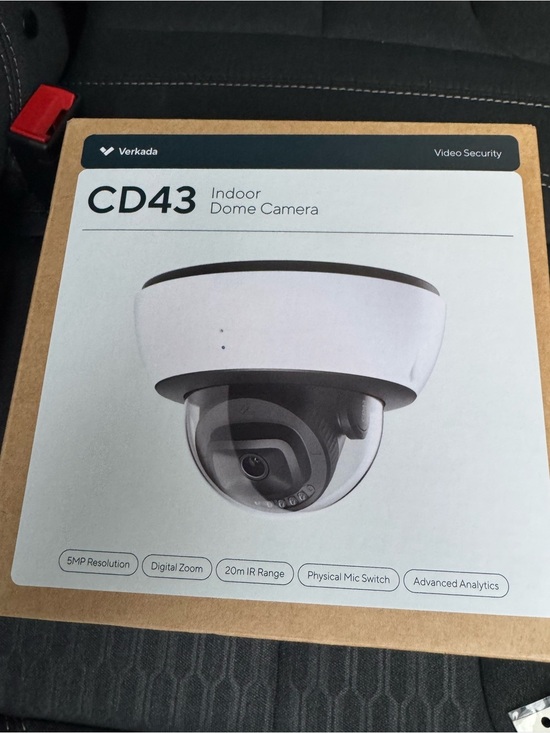 Verkada Other - 📹 Verkada CD43 Indoor Dome Camera – White – Smart Security Camera New/Open Box
